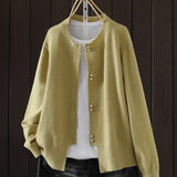 Grace | Round Neck Cardigan