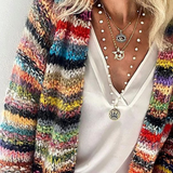 Beatrice | Women’s Striped Cardigan with Long Sleeves