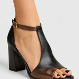 Isla | Leather Orthopaedic Heels with Arch Support