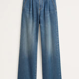 Stella | Women’s High-Waisted Wide-Leg Jeans – Relaxed Retro Comfort