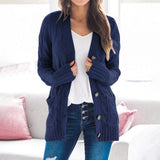 Skye | Women's Cosy Knit Cardigan with Pockets