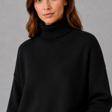 Rosalind | Relaxed Turtleneck Knit Jumper for Women