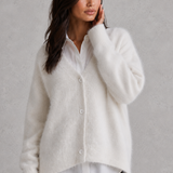 Louise | Women's Button-Front Knit Cardigan with Relaxed Fit