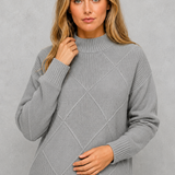Catherine | Women's Cashmere Turtleneck Sweater with Regular Fit