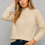 Catherine | Women's Cashmere Turtleneck Sweater with Regular Fit