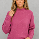 Catherine | Women's Cashmere Turtleneck Sweater with Regular Fit