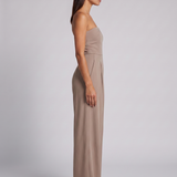 Poppy | Strapless Wide-Leg Jumpsuit with Pockets