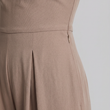 Poppy | Strapless Wide-Leg Jumpsuit with Pockets