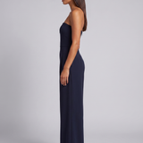 Poppy | Strapless Wide-Leg Jumpsuit with Pockets