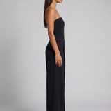 Poppy | Strapless Wide-Leg Jumpsuit with Pockets