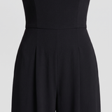 Poppy | Strapless Wide-Leg Jumpsuit with Pockets
