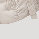 Scarlett | Women's Hooded Puffer Jacket with Waist Belt