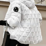 Isabella | Women's Quilted Insulated Puffer Coat with Hood