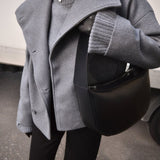 Lily | Women's Double Snap Closure Short Wool Jacket