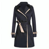 Matilda | Women's Button-Up Trench Coat with Timeless Longline Design