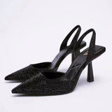 Alice | Chic Pointed Toe High Heel Sandals