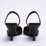 Alice | Chic Pointed Toe High Heel Sandals