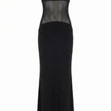 Weronika | Strapless maxi evening dress for women