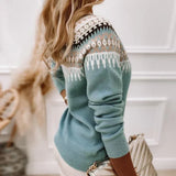 Tabitha | Women's Printed Cotton Sweater