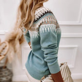 Rosalie | Nordic Pattern Women's Sweater