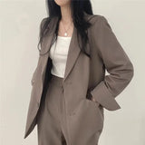 Annabelle | Tailored Blazer and Straight-Leg Trouser Ensemble