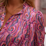 Clarisse | Paisley Print Blouse with Lightweight Comfort