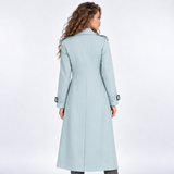 Florence | Long Double-Breasted Trench Coat