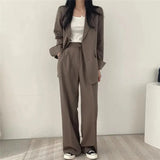 Annabelle | Tailored Blazer and Straight-Leg Trouser Ensemble