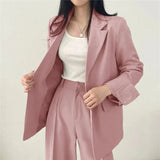Annabelle | Tailored Blazer and Straight-Leg Trouser Ensemble