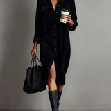 Ayla | Flared Hem Dress with Elegant Flow