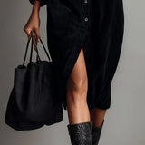 Ayla | Flared Hem Dress with Elegant Flow