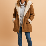 Women's Hooded Winter Jacket – Insulated Lined Toggle Jacket