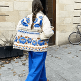 Lydia | Floral Print Lightly Padded Jacket
