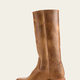 Violet | Women's Premium Leather Ankle Boots with Side Zip
