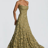 Genevieve | Maxi Dress with Flowing A-Line Silhouette