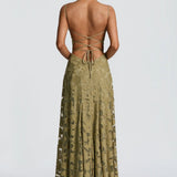 Genevieve | Maxi Dress with Flowing A-Line Silhouette