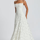 Genevieve | Maxi Dress with Flowing A-Line Silhouette