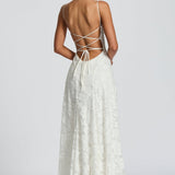 Genevieve | Maxi Dress with Flowing A-Line Silhouette