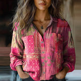 Marnie | Vintage Bohemian Pattern Blouse