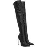 Edie | Over-the-Knee Heeled Boots with Sleek Silhouette