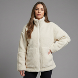 Georgina | Women's Teddy Fleece Coat with Full Zip
