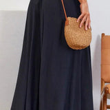 Lily | Wide-Leg Trousers with Elastic Waist