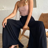 Lily | Wide-Leg Trousers with Elastic Waist