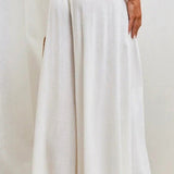 Lily | Wide-Leg Trousers with Elastic Waist