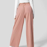 Esme | Wide-Leg Trousers with Front Pleats