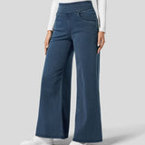 Freya | Wide-Leg Trousers with Elastic Waist
