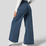 Freya | Wide-Leg Trousers with Elastic Waist
