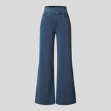 Freya | Wide-Leg Trousers with Elastic Waist