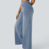 Freya | Wide-Leg Trousers with Elastic Waist