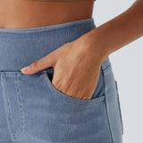 Freya | Wide-Leg Trousers with Elastic Waist